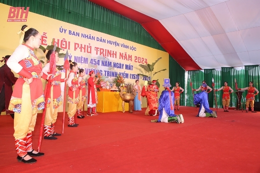 Lễ hội Phủ Trịnh năm 2024 và kỷ niệm 454 năm ngày mất Minh Khang Thái vương Trịnh Kiểm