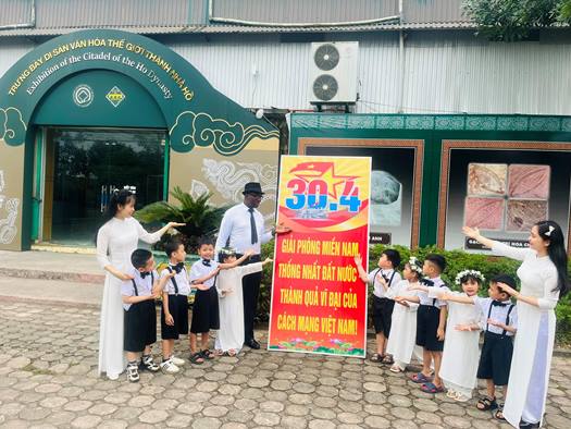 Những ngày tháng 4 lịch sử tại Di sản Thành Nhà Hồ   