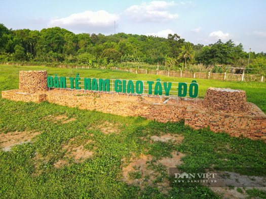 Phát lộ Đàn tế Nam Giao đã 600 năm tuổi, vẫn nguyên vẹn tại một làng quê Thanh Hóa