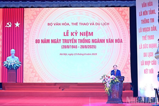 Đề cương tuyên truyền kỷ niệm 80 năm ngày truyền thống ngành văn hoá (28/8/1945 - 28/8/2025)