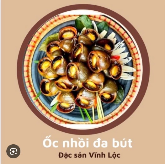 Ốc Nhồi Đa Bút – Đặc sản trên vùng đất cố đô